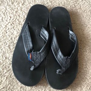 Rainbow Luxury Leather Double Arch Support Sandal